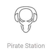 Радио Record Pirate Station логотип