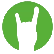 Жаңа Rock логотип