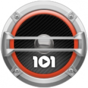 Логотип Радио Русский Рэп 101